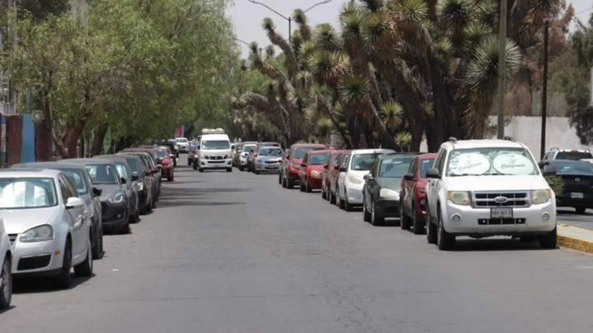 Autos estacionados en camellón (2)